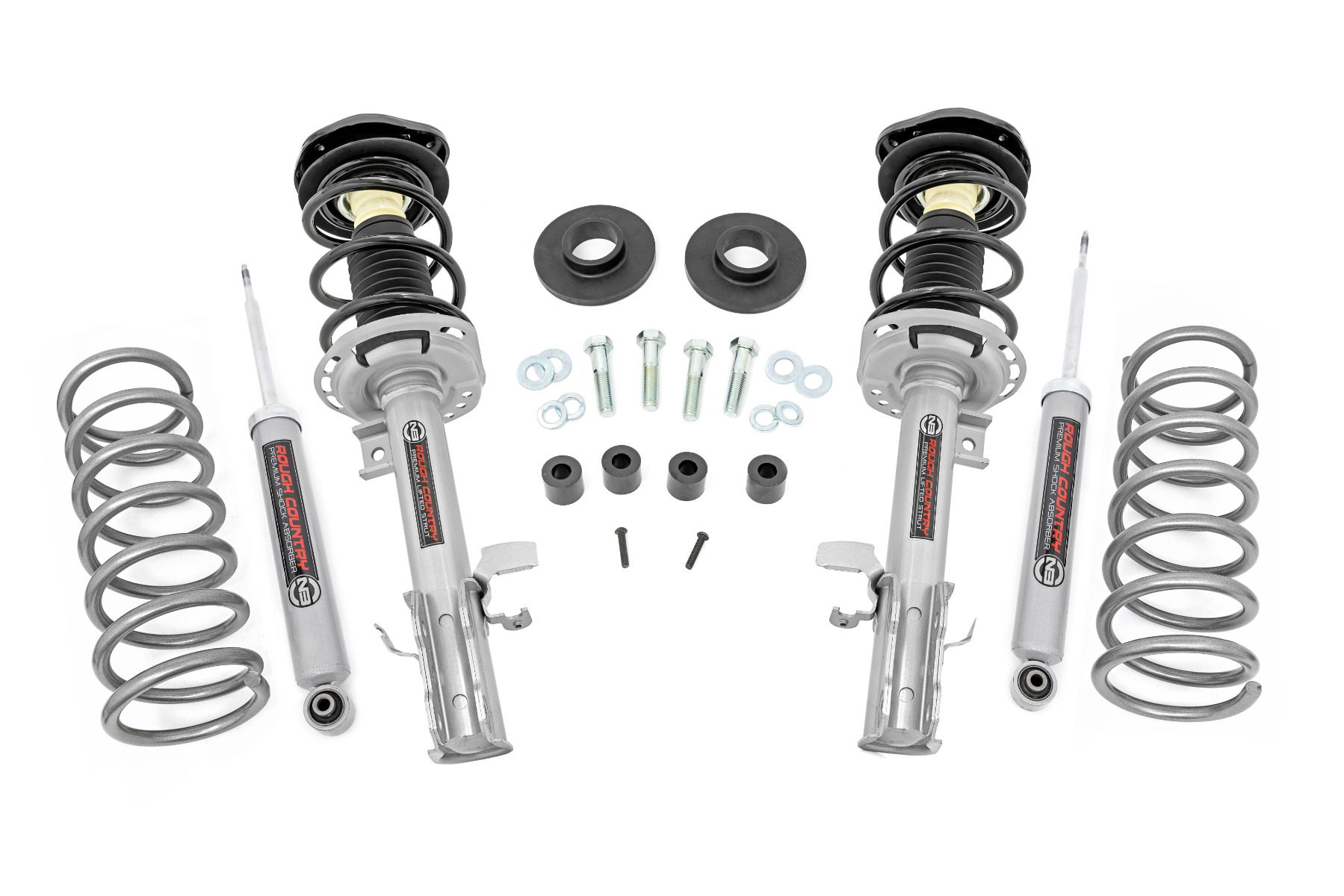 Rough Country 2-Inch Lift Kit with N3 Shocks for Ford Maverick 4WD/AWD