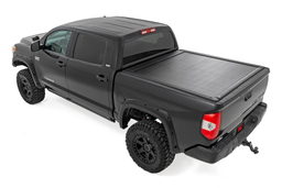 Powered Retractable Bed Cover for 2007–2021 Toyota Tundra, view 2, Rough Country 51419550