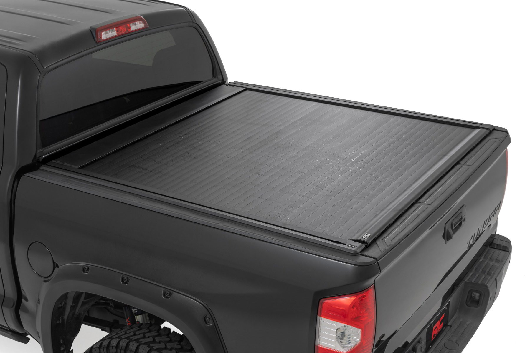 Rough Country Powered Retractable Bed Cover for 2007–2021 Toyota Tundra