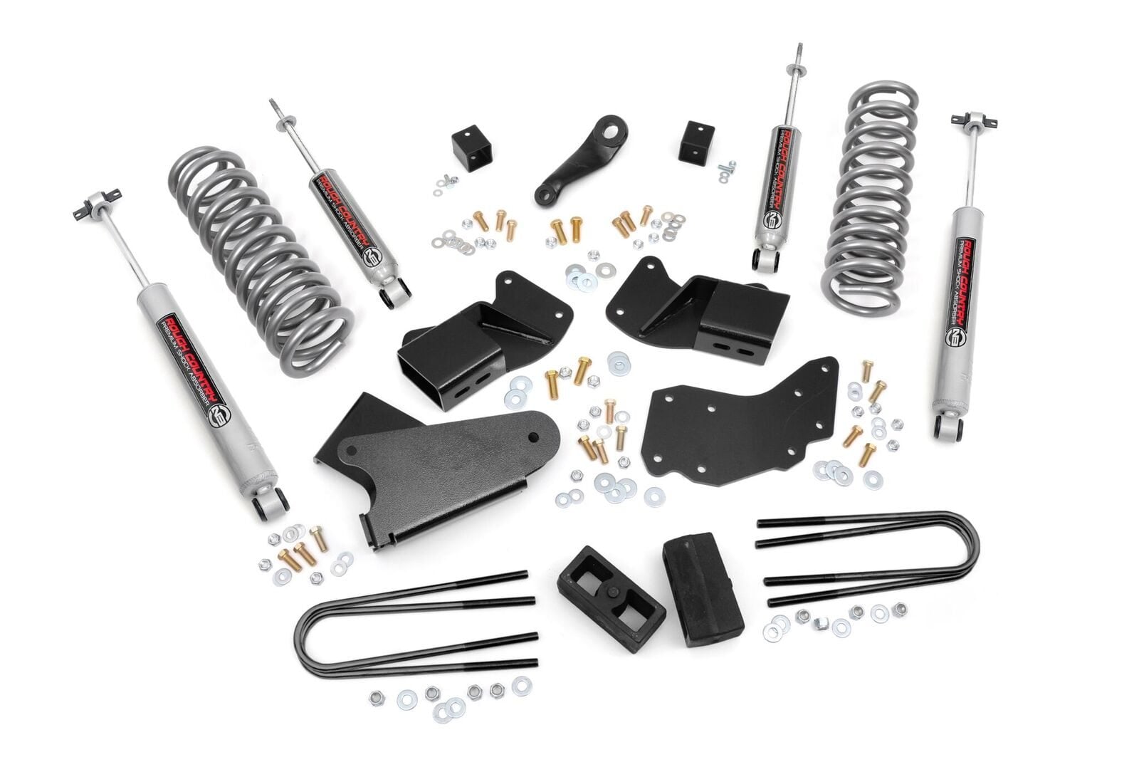 Rough Country 4-Inch Lift Kit with N3 Shocks for 1983-1997 Ford Ranger 2WD