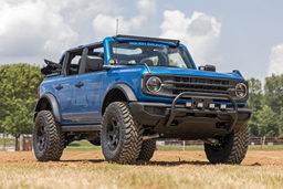 SR2 Aluminum Step Rails for 2021-2025 Ford Bronco 4WD (4-Door), view 4, Rough Country 52002