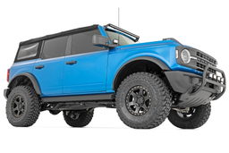 SR2 Aluminum Step Rails for 2021-2025 Ford Bronco 4WD (4-Door), Rough Country 52002