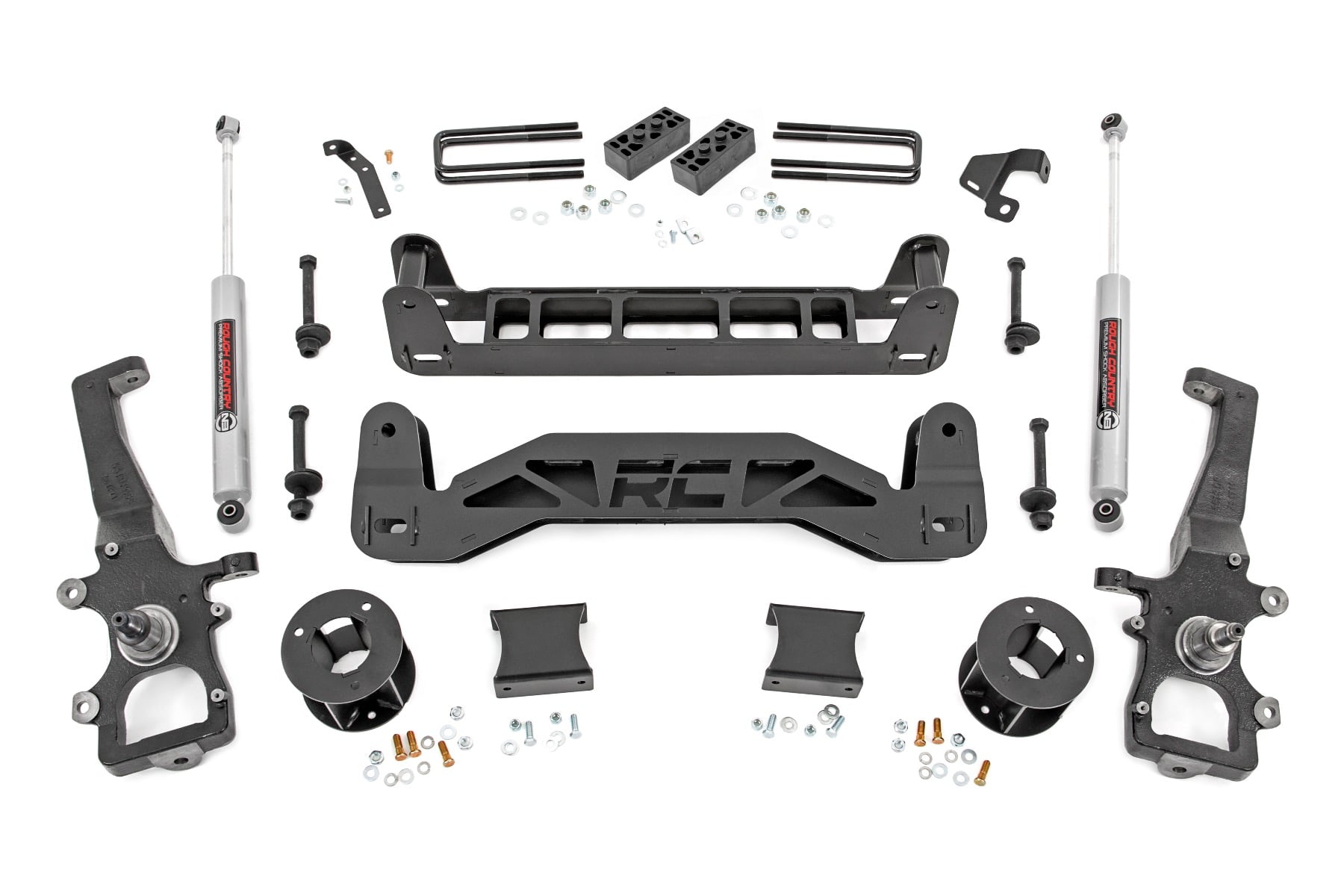 Rough Country 4-Inch Lift Kit for 2004–2008 Ford F-150 2WD