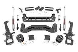 4-Inch Lift Kit for 2004–2008 Ford F-150 2WD dimension diagram, Rough Country 52330