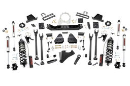 6-Inch Lift Kit with Vertex Coilovers for F-250/F-350 4WD (2017-2022), Rough Country 52656