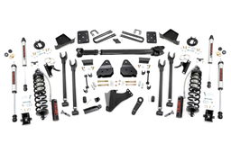 6-Inch Lift Kit with Vertex Coilovers for Ford Super Duty 4WD — Part 52658, Rough Country