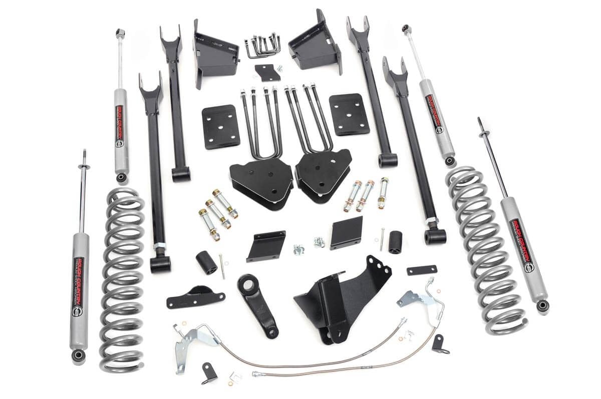 Rough Country 6-Inch Lift Kit with N3 Shocks for F-250 4WD