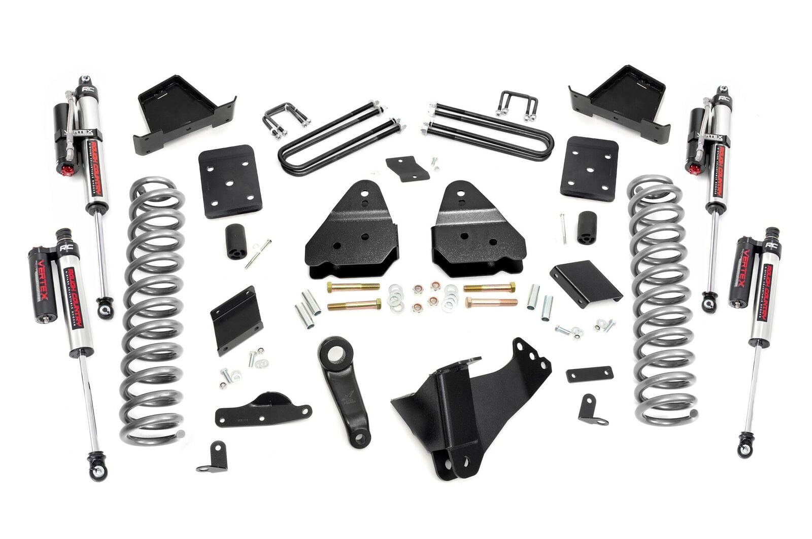 Rough Country 4.5-Inch Lift Kit with Vertex Shocks for F-250 Super Duty 4WD