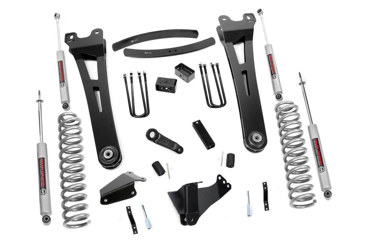6-Inch Lift Kit with N3 Shocks for Ford Super Duty 4WD (2005-2007) — Part 537.20, Rough Country