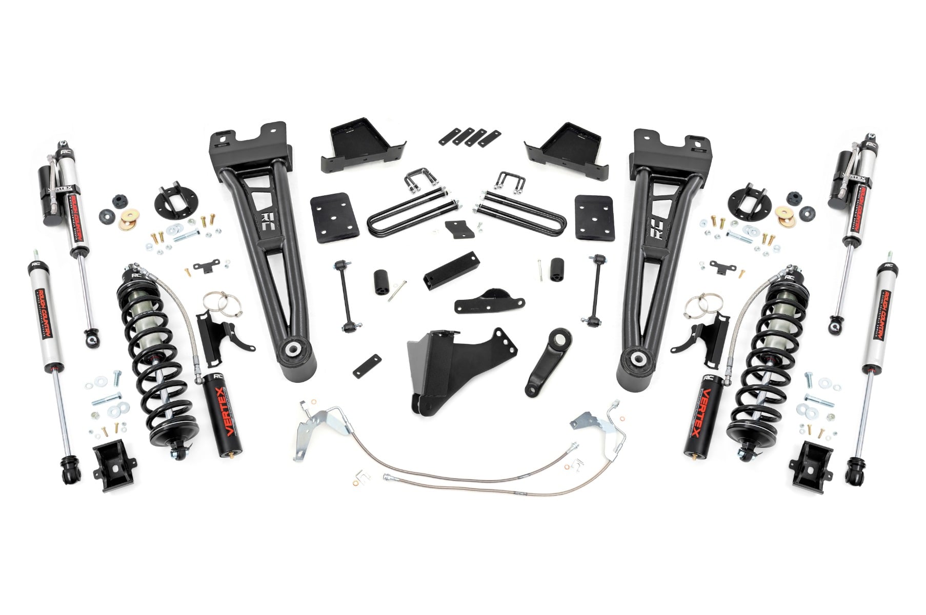 Rough Country 6-Inch Lift Kit with Vertex Shocks for Super Duty 4WD