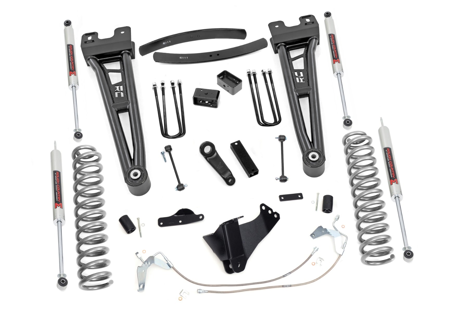 6-Inch Lift Kit with M1 Shocks for Ford Super Duty 4WD (2008-2010) — Part 53940, Rough Country
