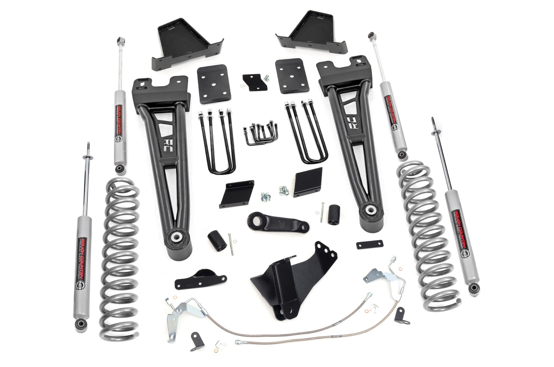 6-Inch Lift Kit with N3 Shocks for Ford F-250 4WD (2015-2016), Rough Country 543.20