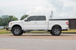 3-Inch Lift Kit with N3 Shocks for 2009–2013 Ford F-150 4WD, view 4, Rough Country 54431RED