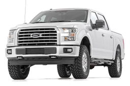 3-Inch Lift Kit with M1 Struts and Shocks for F-150 4WD, view 2, Rough Country 54540RED