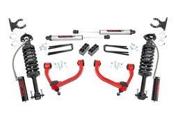3-Inch Lift Kit with Vertex Struts for 2014-2020 F-150 4WD, Rough Country 54557RED