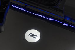 Bluetooth Multi-Color LED Running Boards for Crew Cab Trucks, view 5, Rough Country 55007