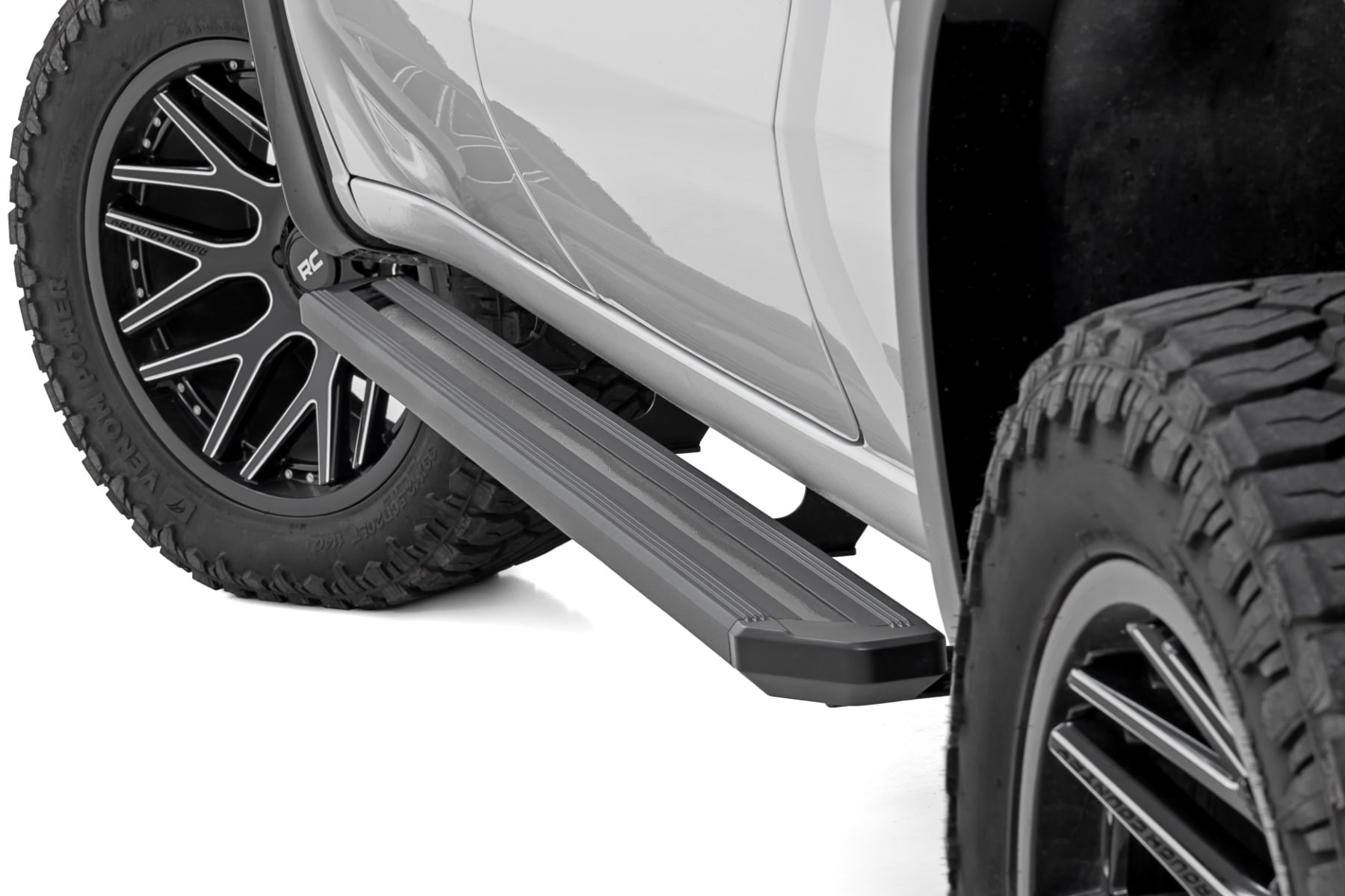 Bluetooth Multi-Color LED Running Boards for Crew Cab Trucks, Rough Country 55007