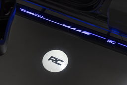 Multi-Color LED Running Boards for 2021-2025 Ford Bronco 4WD (4-Door), view 5, Rough Country 55008