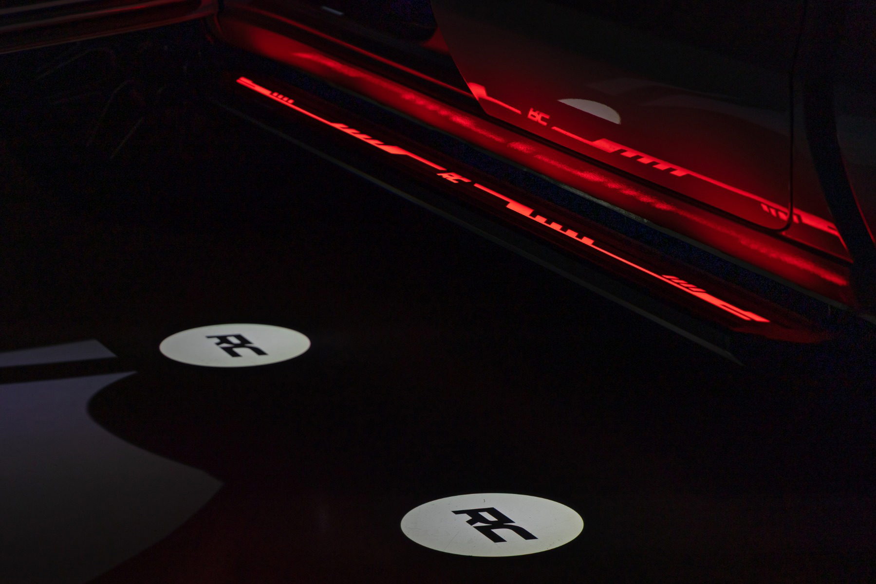 Rough Country Multi-Color LED Running Boards for Ram 2500/3500 Crew Cab