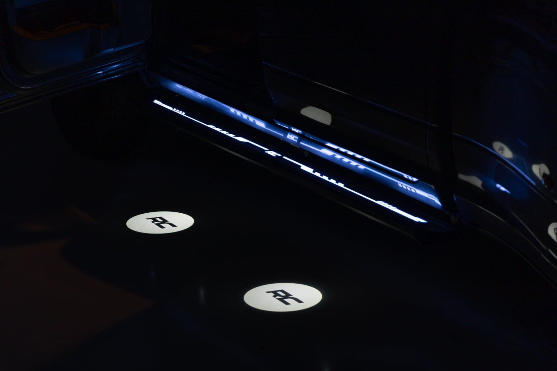 Multi-Color LED Running Boards for Ram 2500/3500 Crew Cab (2011-2025), Rough Country 55009
