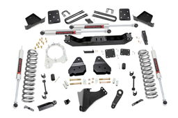 4.5-Inch Lift Kit with M1 Shocks for Ford Super Duty 4WD, Rough Country 55040