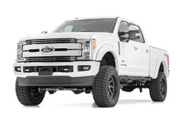 4.5-Inch Lift Kit with Vertex Coilovers for Ford Super Duty 4WD with Front CV Drive Shaft, view 2, Rough Country 55058