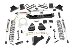 4.5-Inch Lift Kit with V2 Shocks for Ford Super Duty 4WD (2017–2022), Part 55070, Rough Country