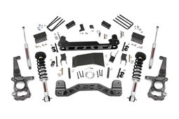 4-Inch Lift Kit with N3 Shocks for 2015–2020 Ford F-150 4WD, Part 55531, Rough Country