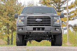 4-Inch Lift Kit with M1 Shocks for 2015–2020 Ford F-150 4WD, view 3, Rough Country 55540