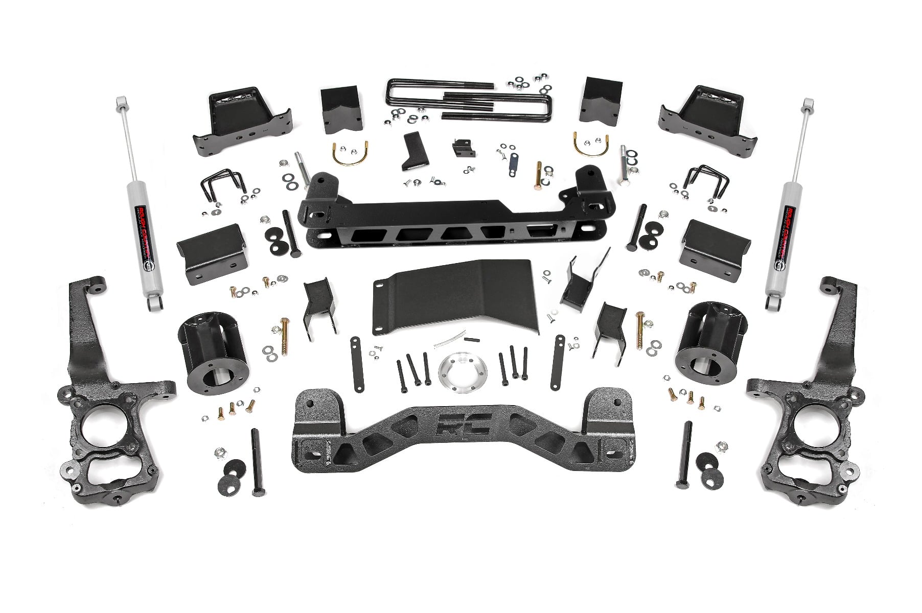 Rough Country 6-Inch Lift Kit with N3 Shocks for 2015-2020 Ford F-150 4WD