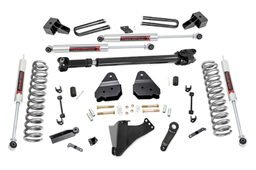 4.5-Inch Lift Kit with M1 Shocks for Ford F-350 Super Duty 4WD, Rough Country 55941