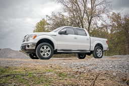 2-Inch Lift Kit with M1 Shocks for Ford F-150 4WD (2009-2013), view 4, Rough Country 56840