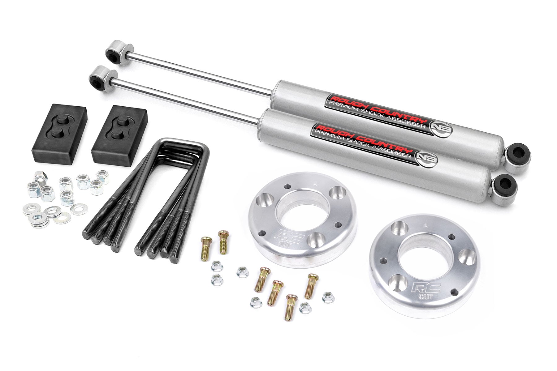 Rough Country 2-Inch Lift Kit for 2014–2020 Ford F-150 4WD and RWD