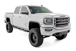 AC2 Lighted Running Boards for Silverado/Sierra 1500 Crew Cab, view 3, Rough Country 57003