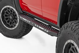 AC2 Running Boards with LED Lighting for 2021-2025 Ford Bronco 4WD, view 2, Rough Country 57004