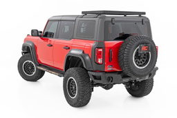 AC2 Running Boards with LED Lighting for 2021-2025 Ford Bronco 4WD, view 5, Rough Country 57004