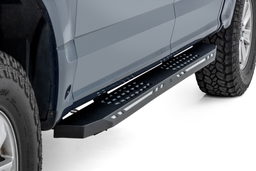 AC2 Lighted Running Boards for Ford F-150 Crew Cab, view 5, Rough Country 57005