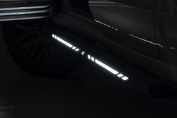AC2 Running Boards for Chevrolet Silverado 1500 (2019-2025), view 3, Rough Country 57007