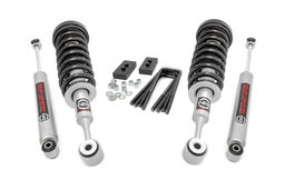 2.5-Inch Lift Kit with N3 Shocks for 2004-2008 Ford F-150 4WD, Rough Country 57031