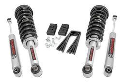2-Inch Lift Kit with N3 Shocks for 2021–2025 Ford F-150 4WD, Rough Country 57131