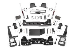 6-Inch Lift Kit with N3 Shocks for 2014 Ford F-150 4WD — Part 57530_A dimension diagram, Rough Country