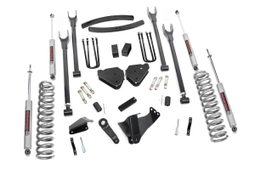 6-Inch Lift Kit with N3 Shocks for 2005-2007 Ford Super Duty 4WD with Control Arms, Rough Country 581.20