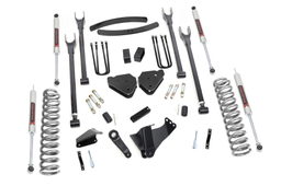 6-Inch Lift Kit with M1 Shocks for Ford Super Duty 4WD (2005-2007) with Control Arms, Rough Country 58140