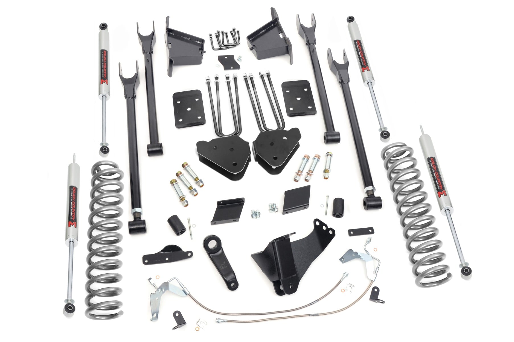 Rough Country 6-Inch Lift Kit with M1 Shocks for 2015–2016 Ford F-250 Super Duty 4WD