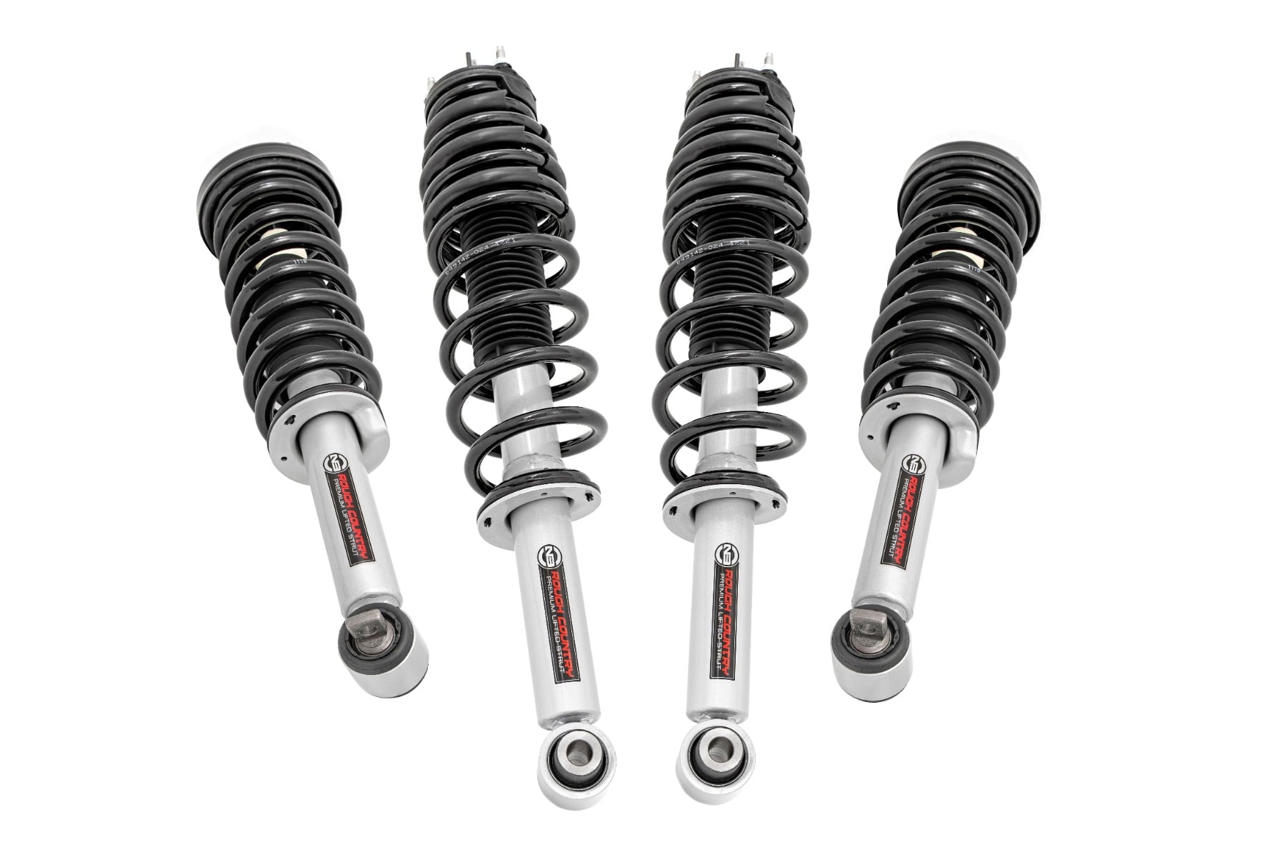 Rough Country 2-Inch Lift Kit with Loaded Struts for Ford Bronco 4WD