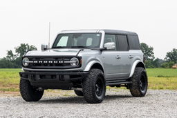 2-Inch Lift Kit with M1 Struts for 2021–2025 Ford Bronco 4WD, view 4, Rough Country 592141