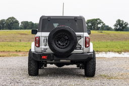 2-Inch Lift Kit with M1 Struts for 2021–2025 Ford Bronco 4WD, view 6, Rough Country 592141