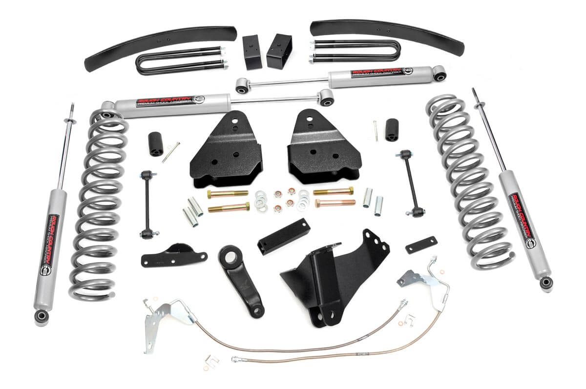 Rough Country lift kit for Ford F-350 Super Duty (2008–2010)