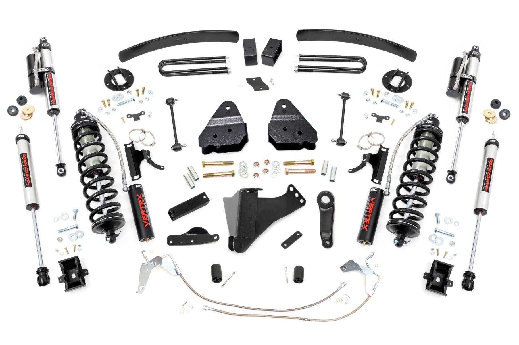 Rough Country 6-Inch Lift Kit with Vertex 2.5 for Ford Super Duty 4WD