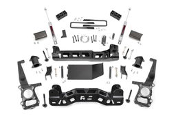4-Inch Lift Kit with N3 Shocks for 2009–2010 Ford F-150 4WD, Rough Country 59930